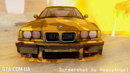 BMW M3 E36 Camo Drift